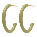 Color Hoops Medium par - Willow Green
