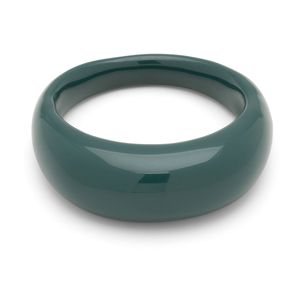 LULU Copenhagen Color Ring Chunky Rings North Sea Green