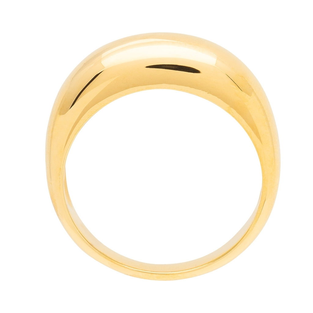 LULU Copenhagen Color Ring Chunky Rings Forgyldt
