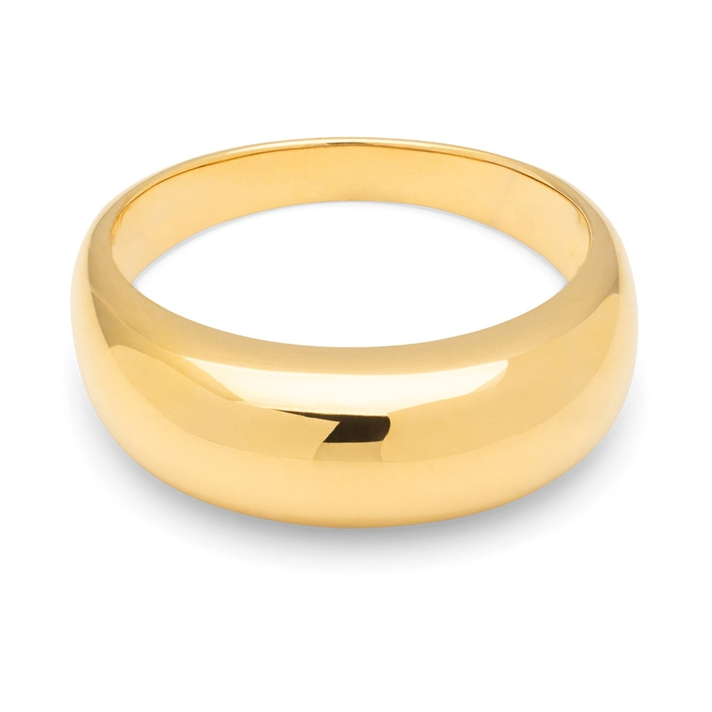 LULU Copenhagen Color Ring Chunky Rings Forgyldt