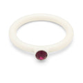 Color Ring Crystal - Coconut Milk