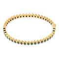 Confetti Bangle - Forgyldt - North Sea Green