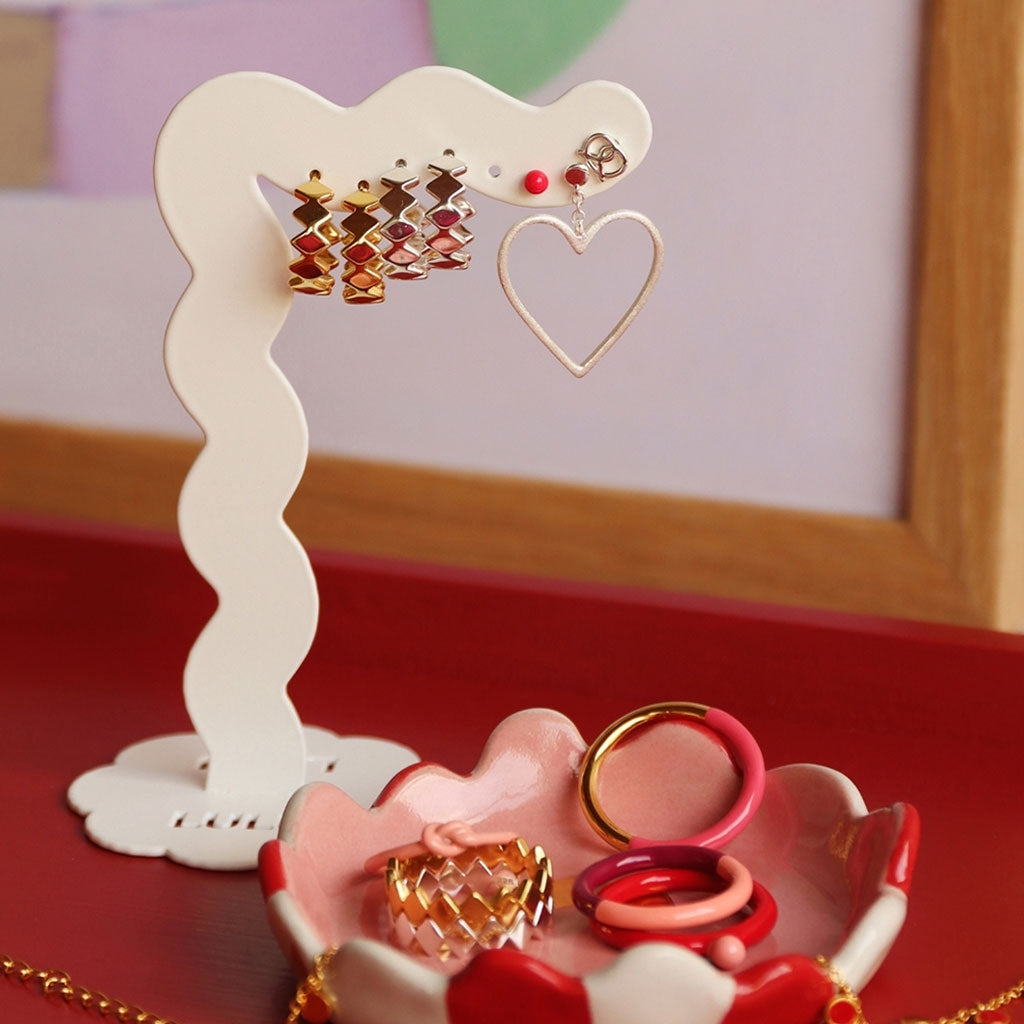 LULU Copenhagen Confetti Hoops Par forgyldt Hoops Forgyldt