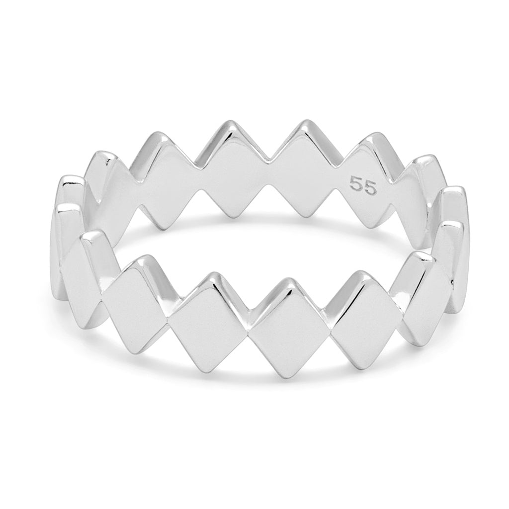 LULU Copenhagen Confetti Ring Sterling silver, 50% recycle. Rings Sølv