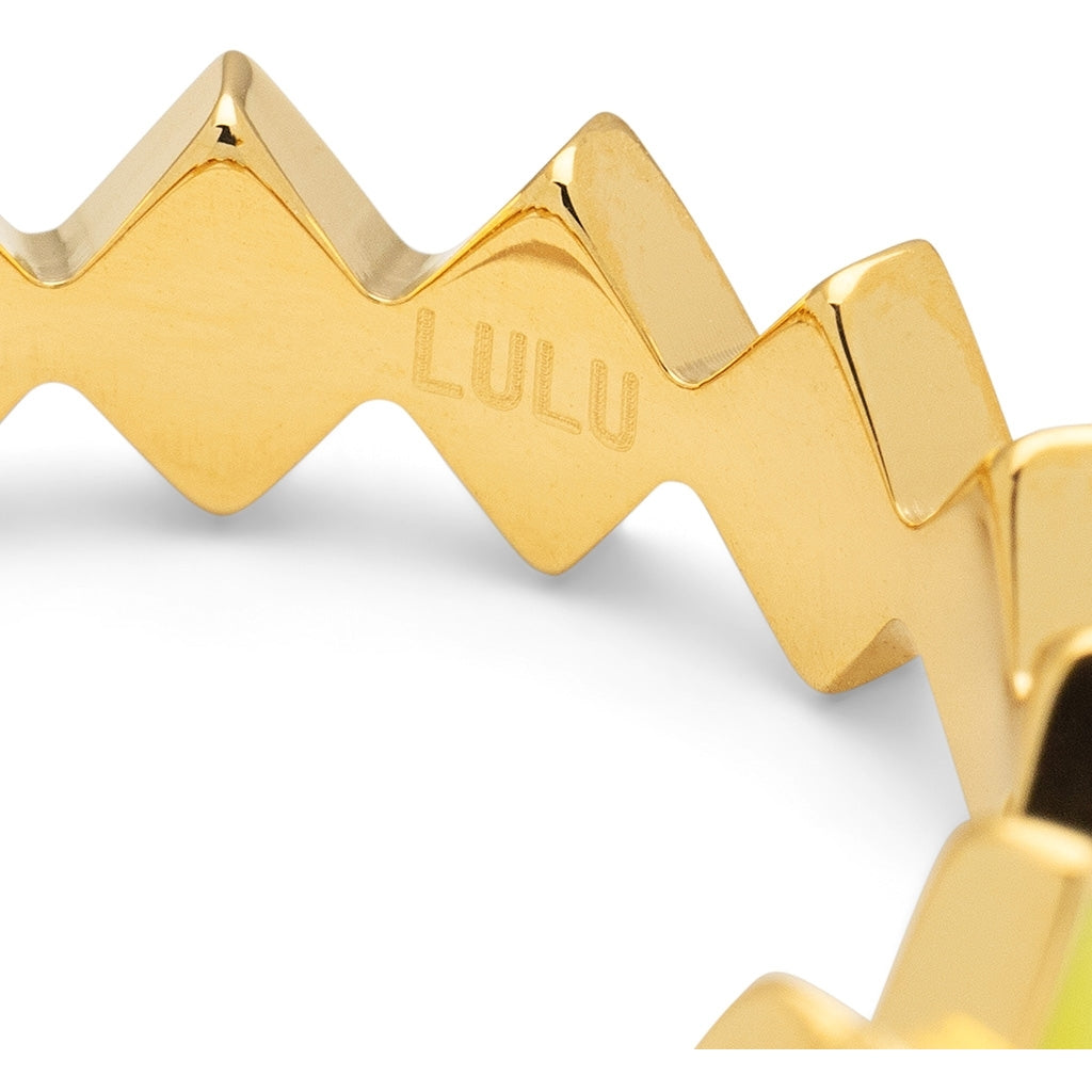LULU Copenhagen Confetti Ring forgyldt Rings Poetry