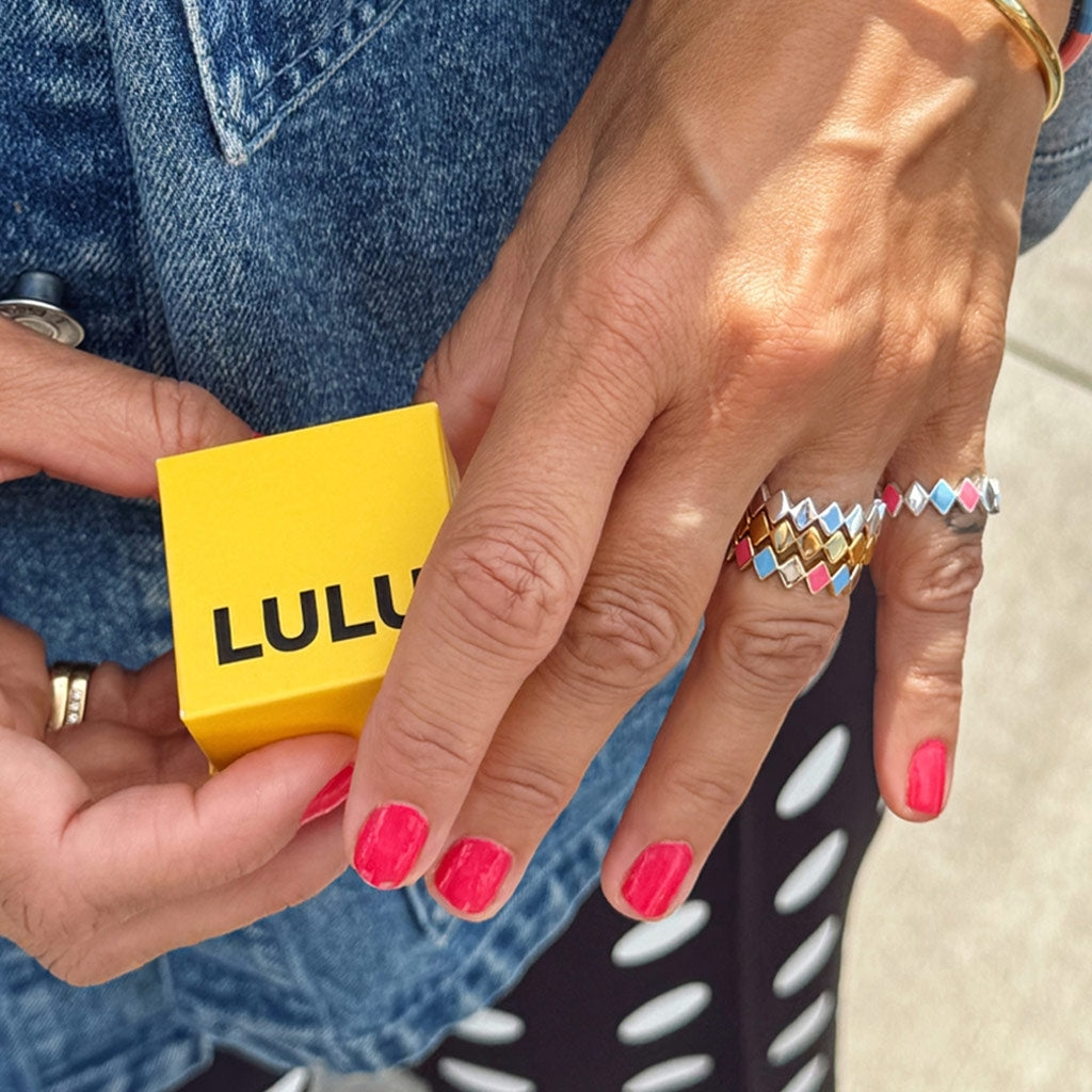 LULU Copenhagen Confetti Ring forgyldt Rings Forgyldt