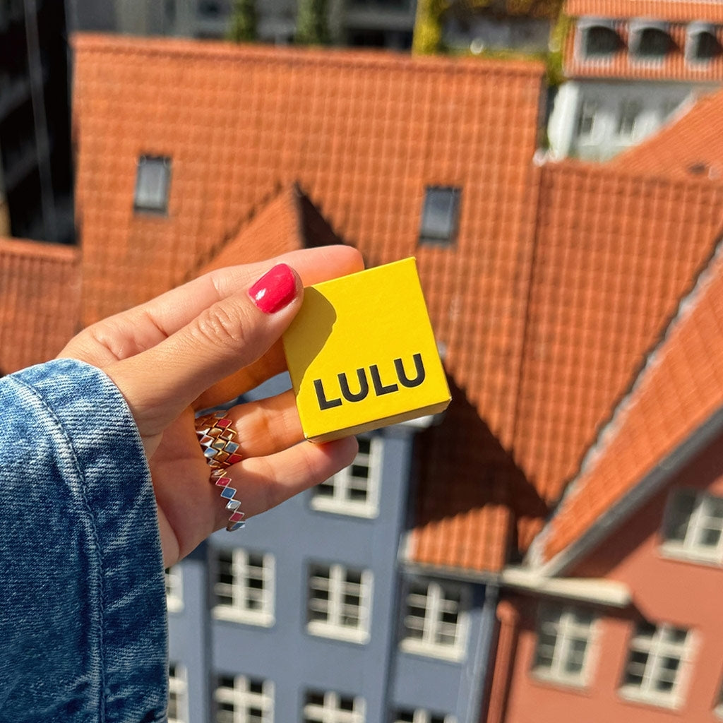 LULU Copenhagen Confetti Ring sølv Rings Sølv
