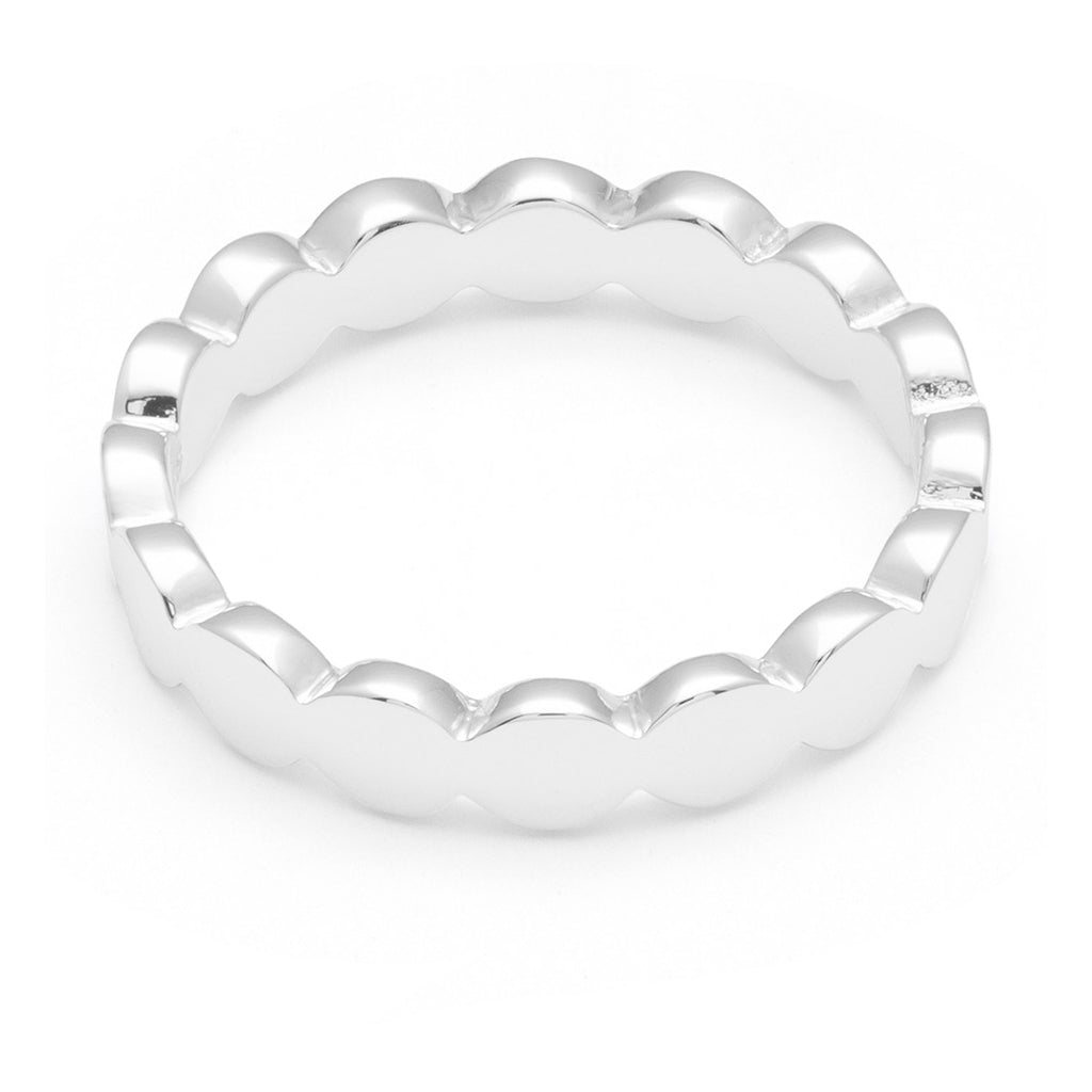 LULU Copenhagen Connected Circles Ring - Forsølvet Rings Sølv
