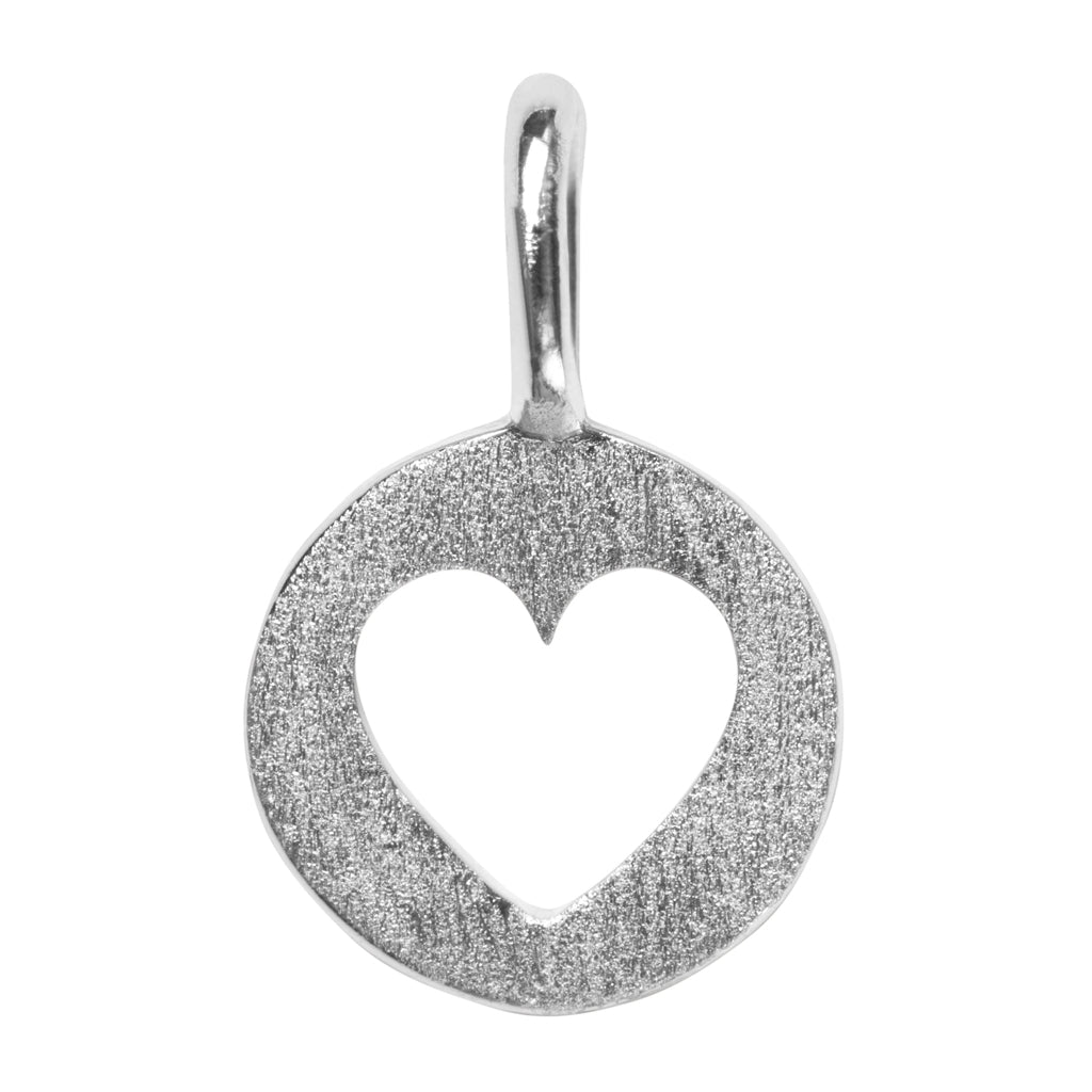 LULU Copenhagen Cut Out Heart vedhæng Pendents Sølv