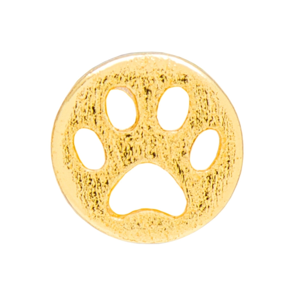 LULU Copenhagen Dog ørering 1 stk Ear stud, 1 pcs Forgyldt