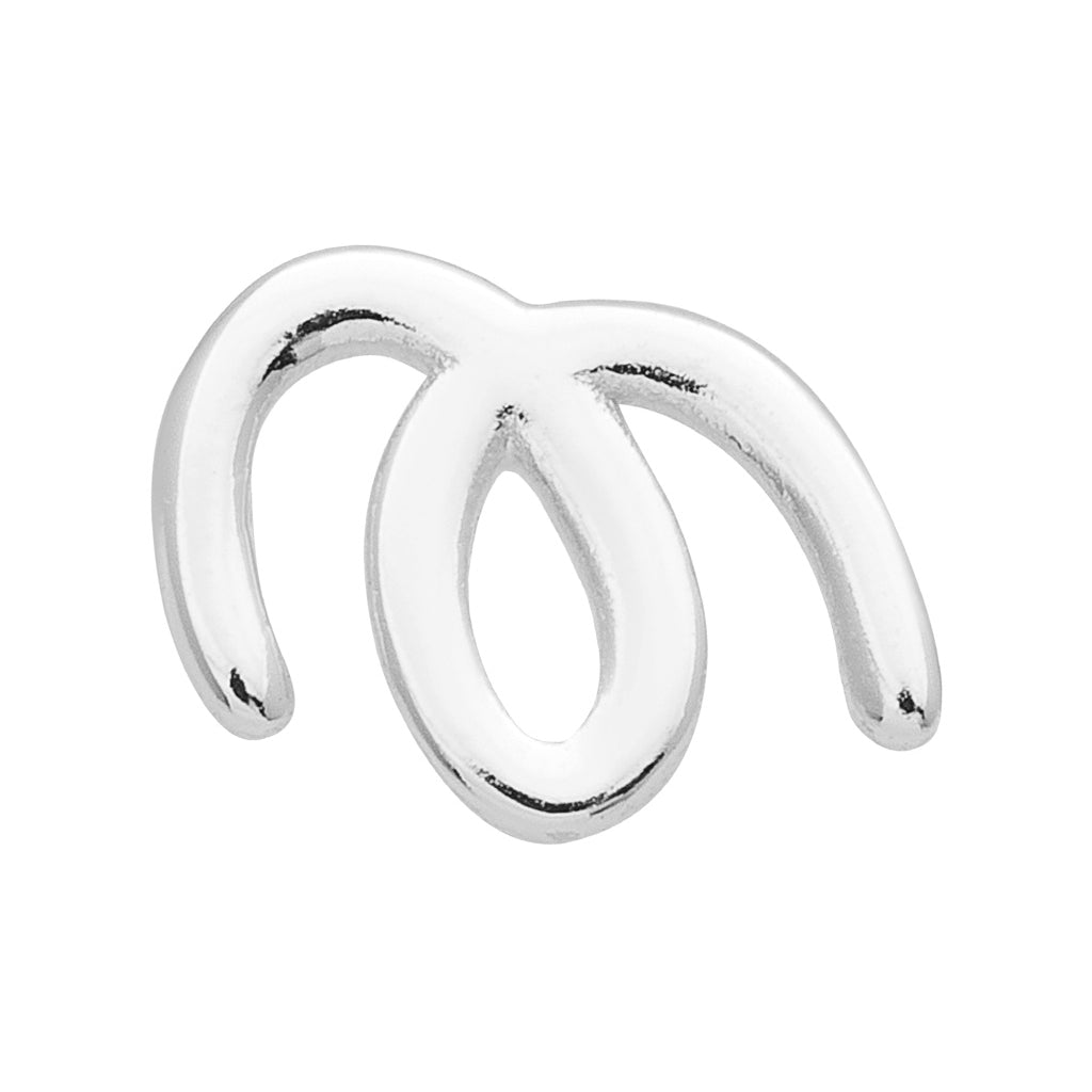 LULU Copenhagen Doodle ørering 1 stk Ear stud, 1 pcs Sølv
