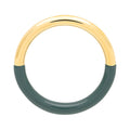 Double Color Ring forgyldt - North Sea Green