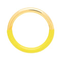 Double Color Ring forgyldt - Wild Lime