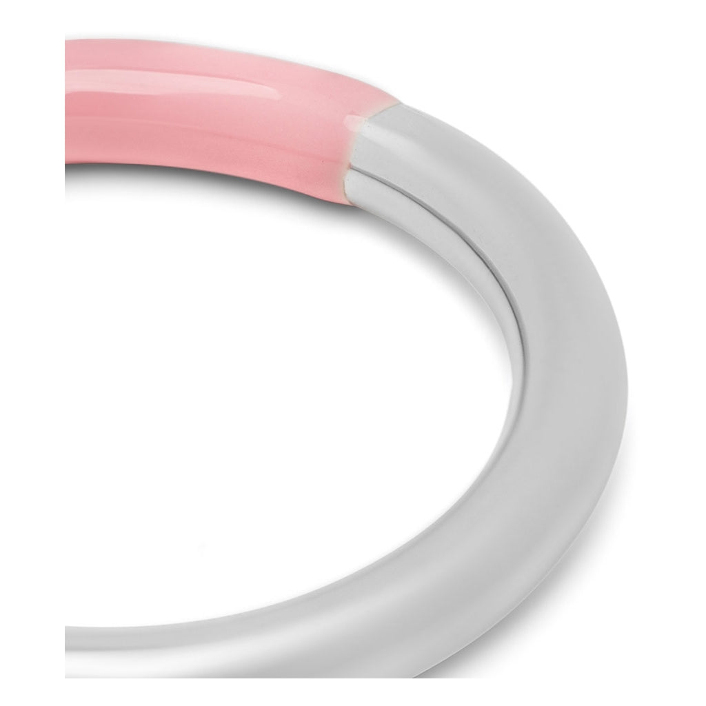 LULU Copenhagen Double Color Ring sølv Rings Silver/Light Pink