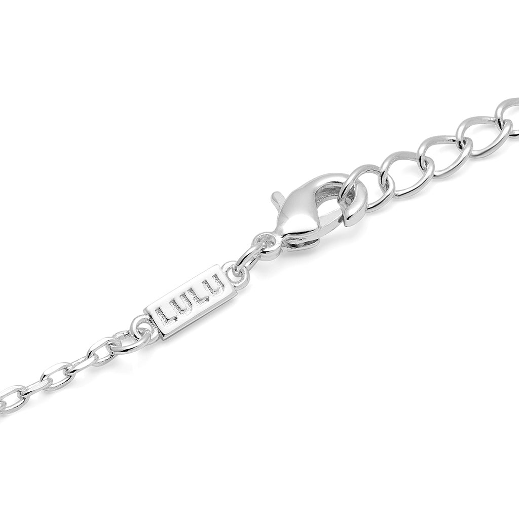 LULU Copenhagen Endless Love Halskæde - Forsølvet Necklaces Passion Red