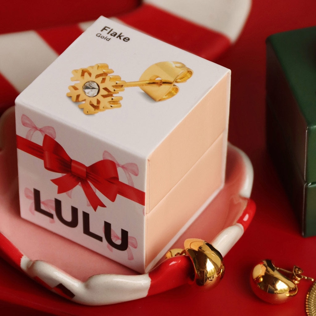 LULU Copenhagen Flake ørering 1 pcs Ear stud, 1 pcs Forgyldt