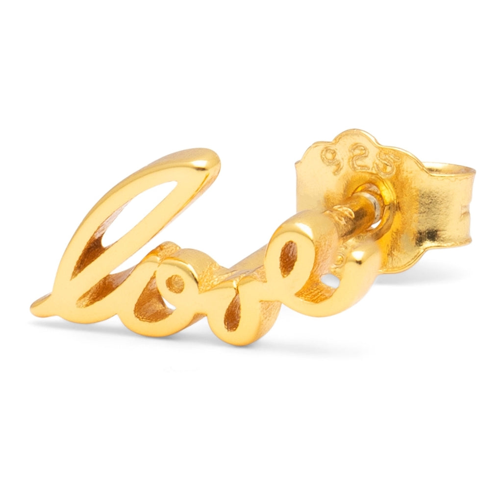 LULU Copenhagen For My Love ørering 1 stk. Ear stud, 1 pcs Forgyldt