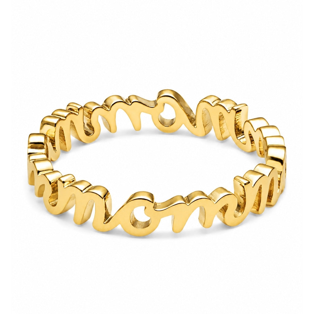 LULU Copenhagen For My Mom Ring Rings Forgyldt