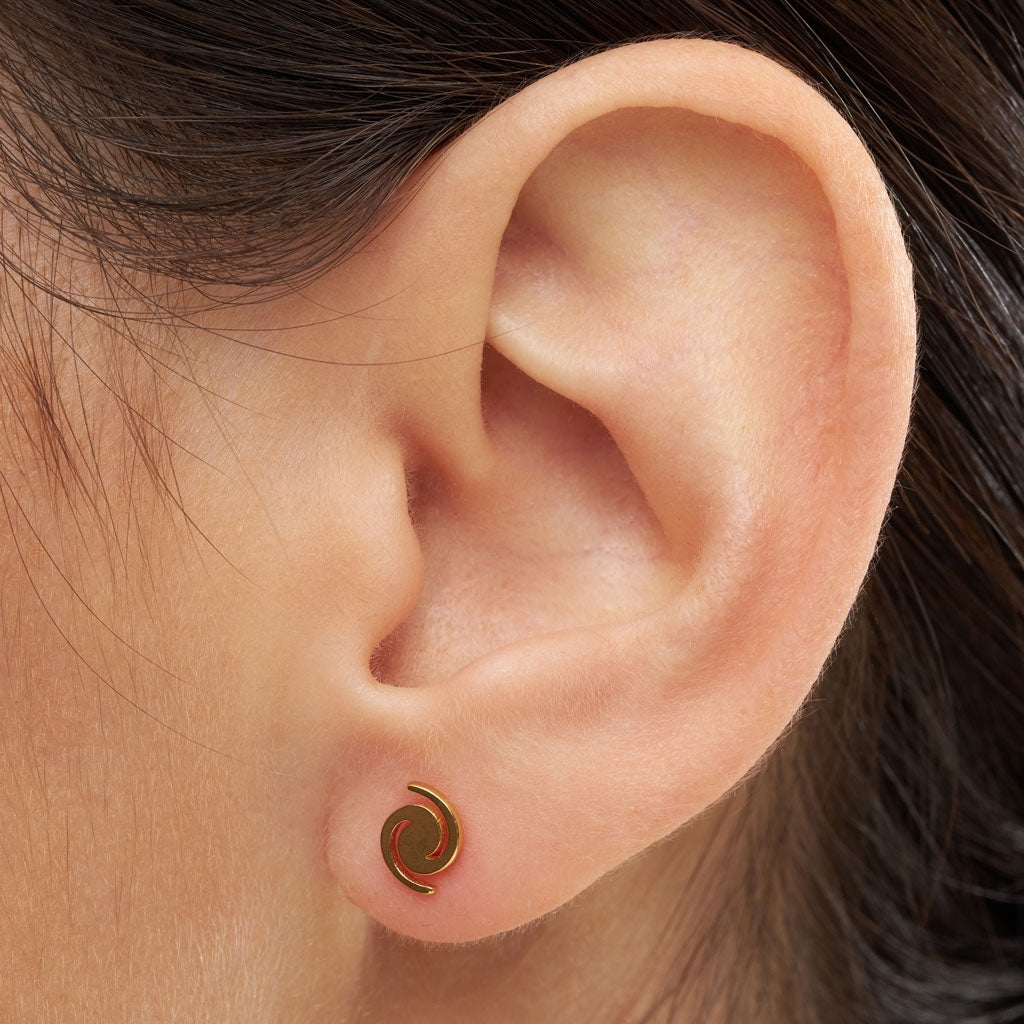 LULU Copenhagen Galaxy ørering 1 stk Ear stud, 1 pcs Forgyldt