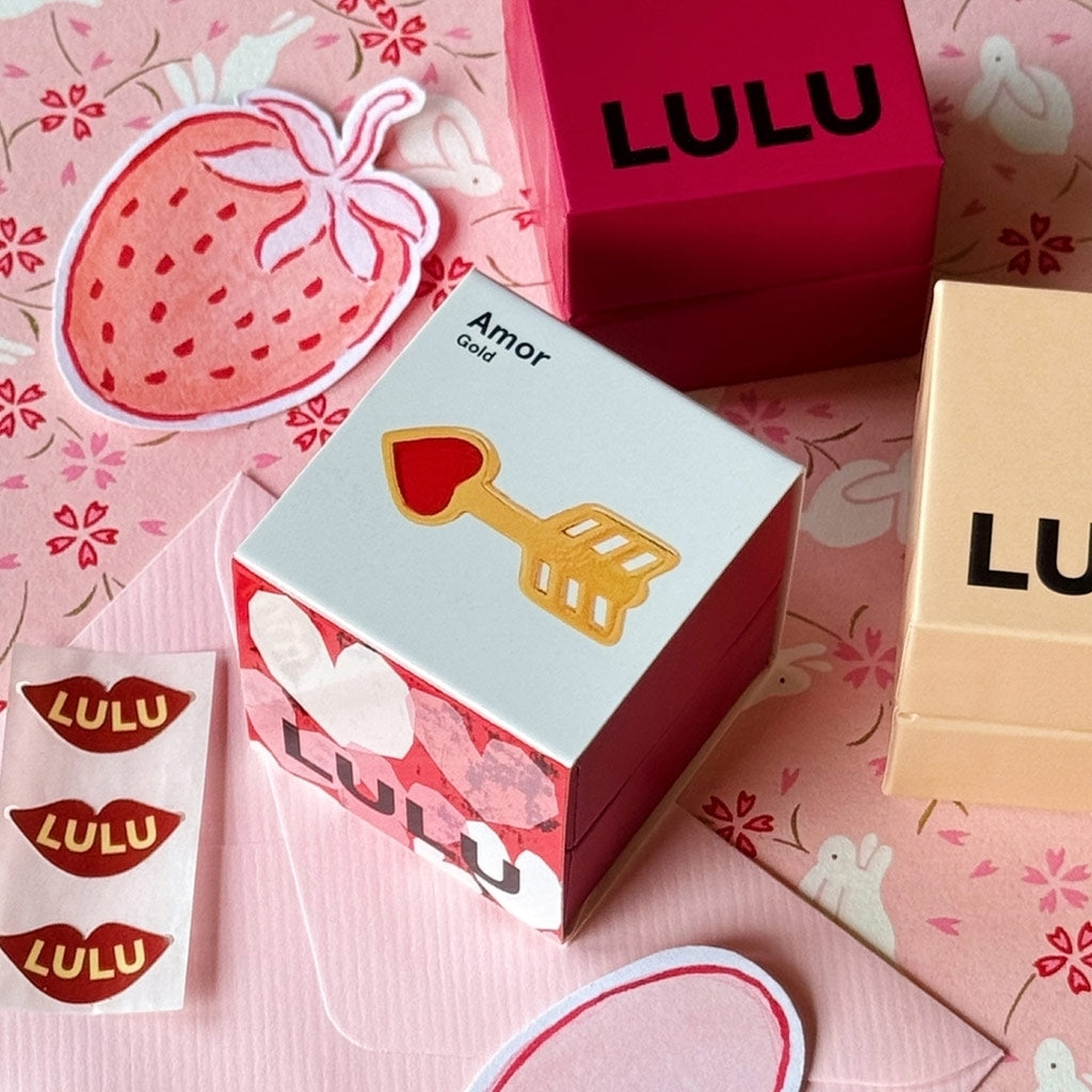 LULU Copenhagen Gavesæt, Endless Love, gold plated Gift Collection Forgyldt