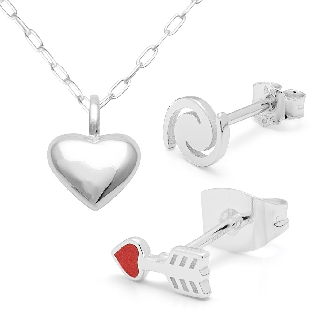 LULU Copenhagen Gavesæt, Endless Love, silver Gift Collection Sølv