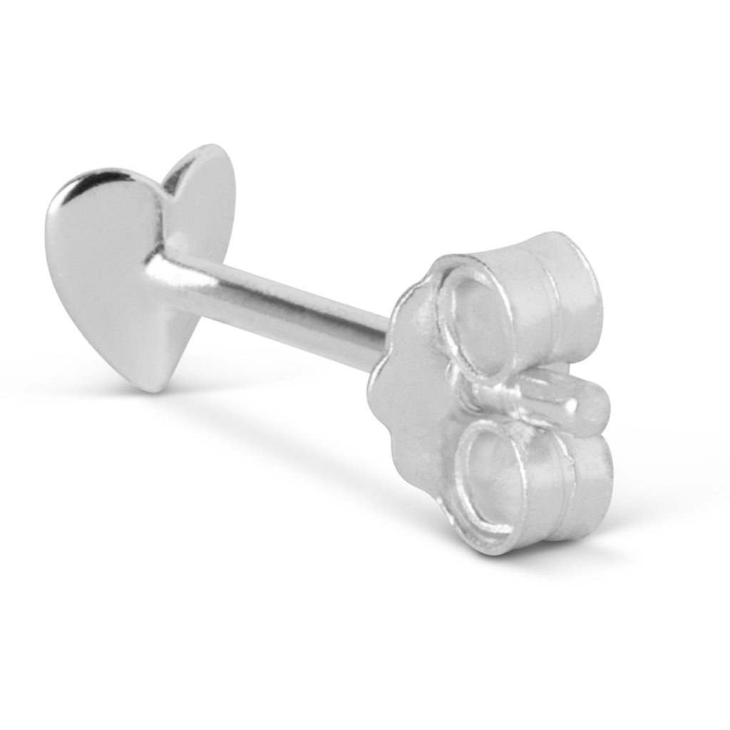 LULU Copenhagen Heart Wings ørering 1 stk Ear stud, 1 pcs Sølv