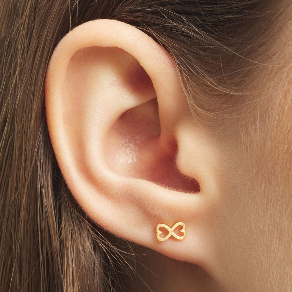 LULU Copenhagen Infinite Love 1 stk Ear stud, 1 pcs Forgyldt