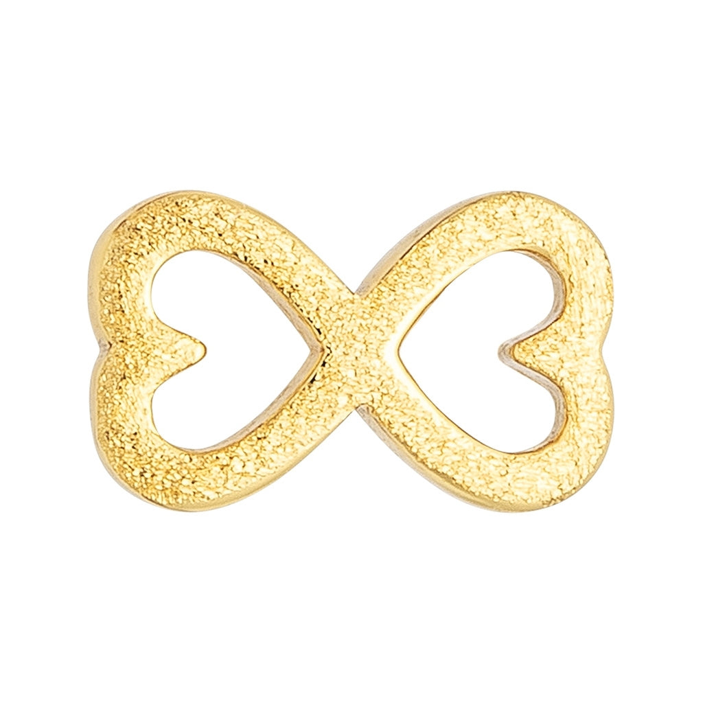 LULU Copenhagen Infinite Love 1 stk Ear stud, 1 pcs Forgyldt