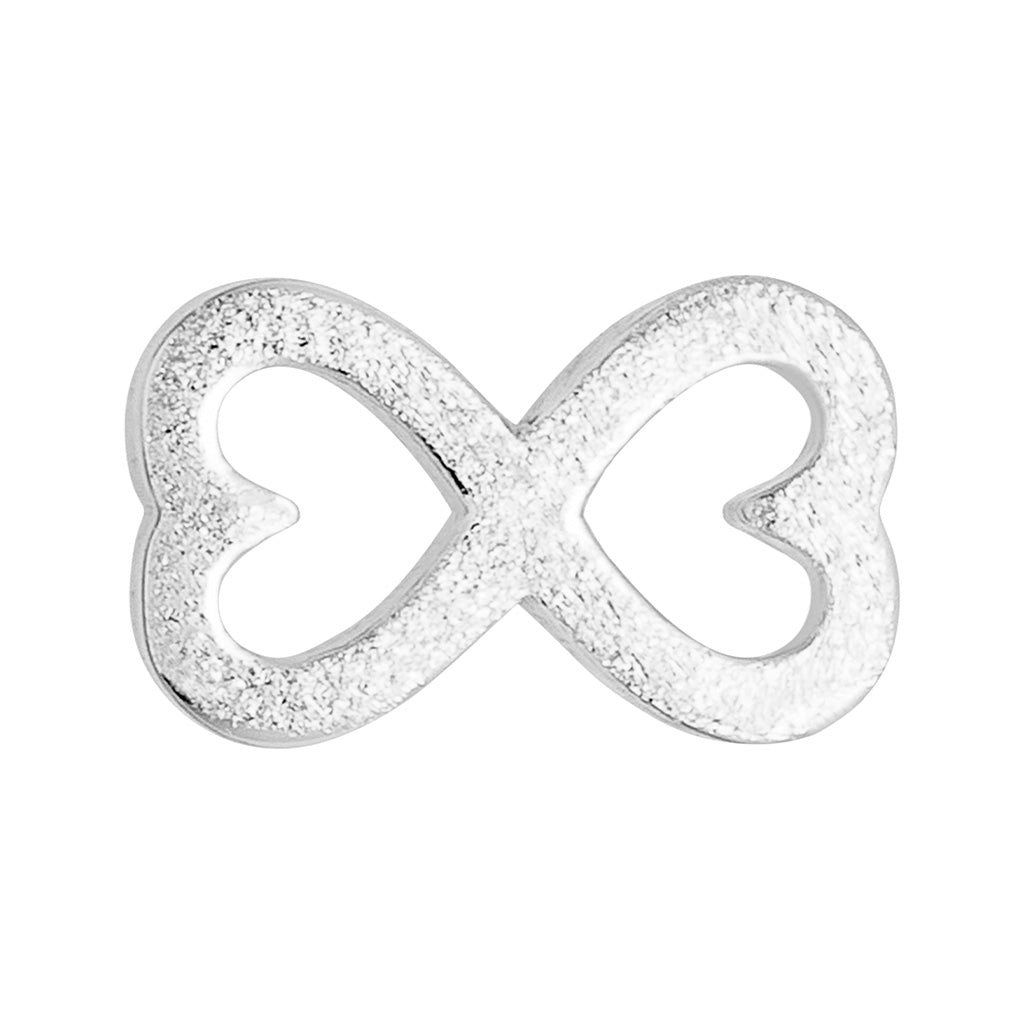 LULU Copenhagen Infinite Love 1 stk Ear stud, 1 pcs Sølv