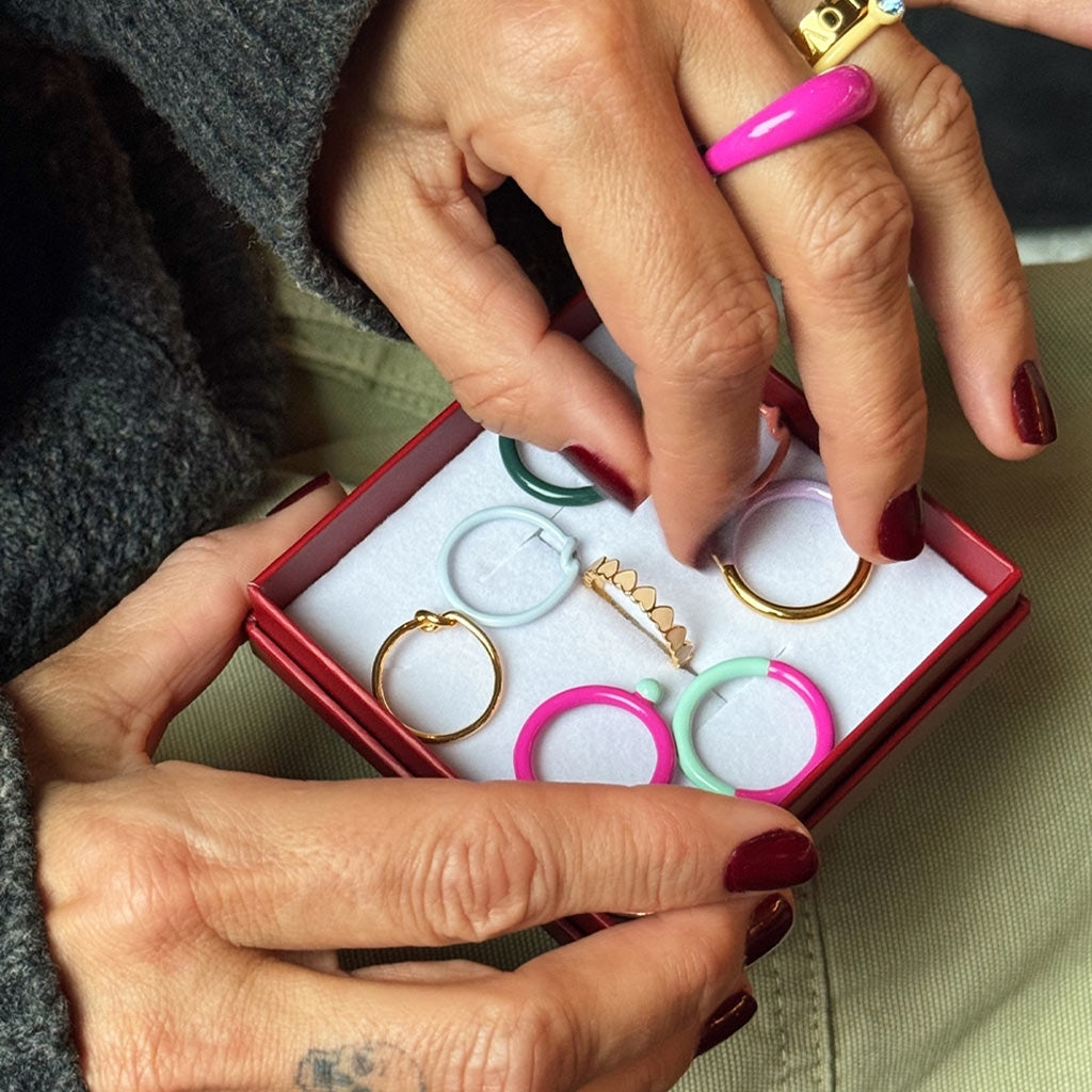 LULU Copenhagen Love Knot Ring forgyldt Rings Forgyldt