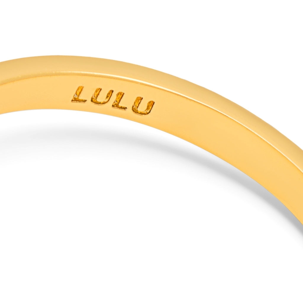 LULU Copenhagen Love Ring Rings Forgyldt