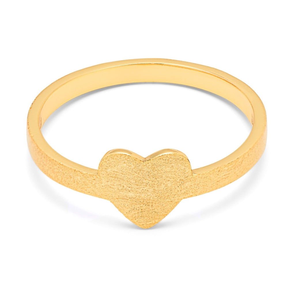 LULU Copenhagen Love Ring Rings Forgyldt