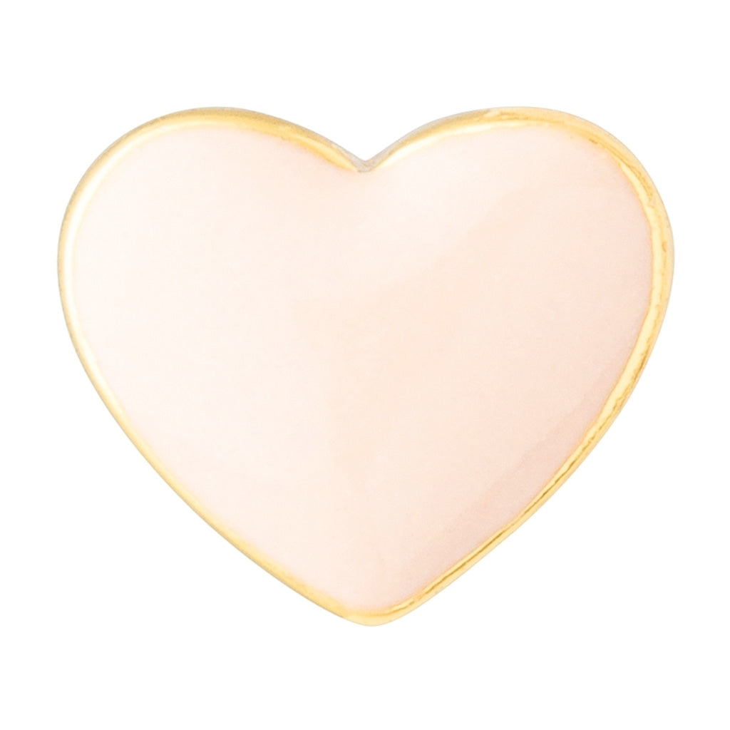 LULU Copenhagen Love U ørering 1 stk Ear stud, 1 pcs Dusty Peach