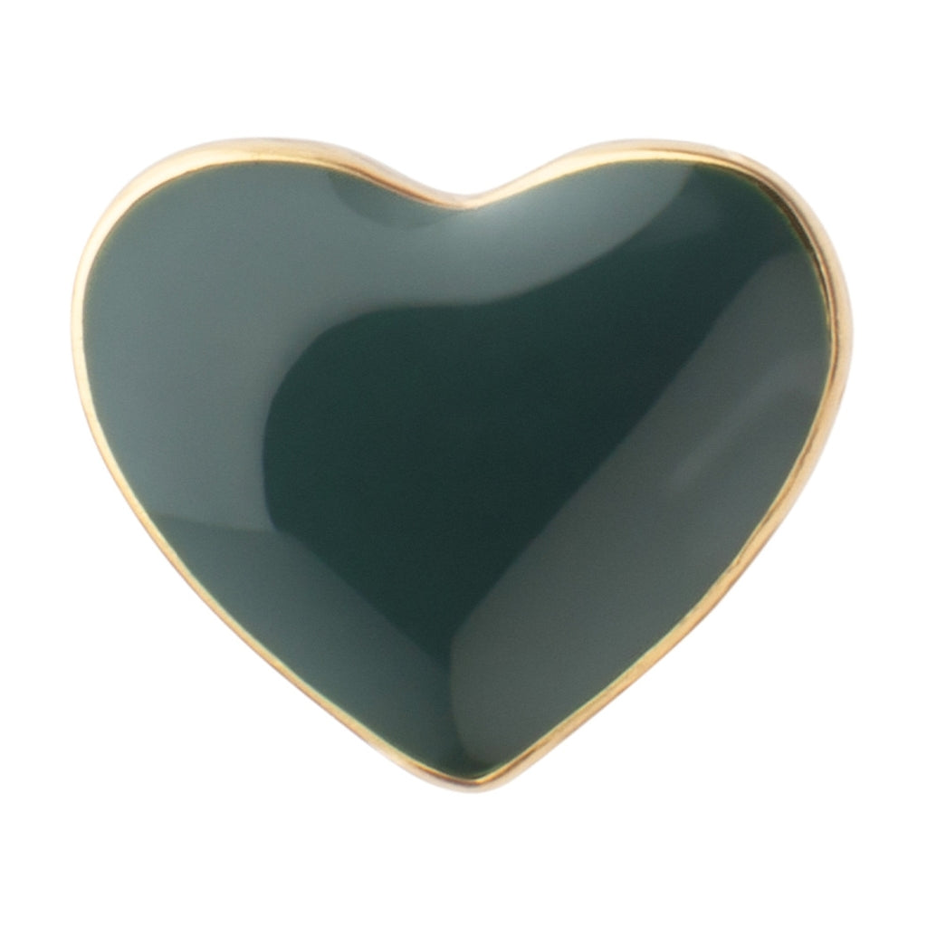 LULU Copenhagen Love U ørering 1 stk Ear stud, 1 pcs North Sea Green