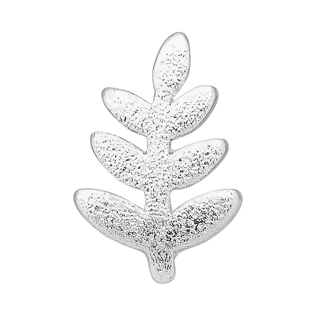 LULU Copenhagen Olive Branch 1 stk Ear stud, 1 pcs Silver Plated