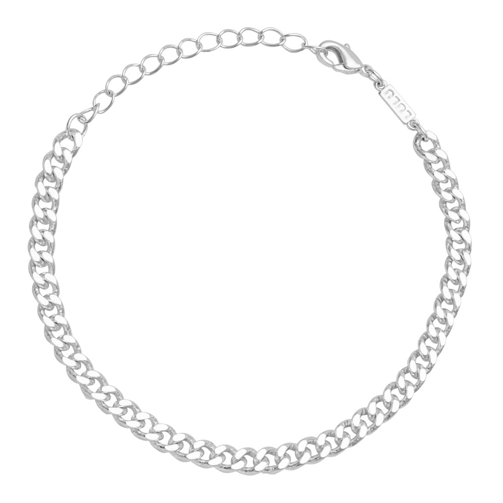 LULU Copenhagen Panzer Armbånd forsølvet Bracelets Silver Plated