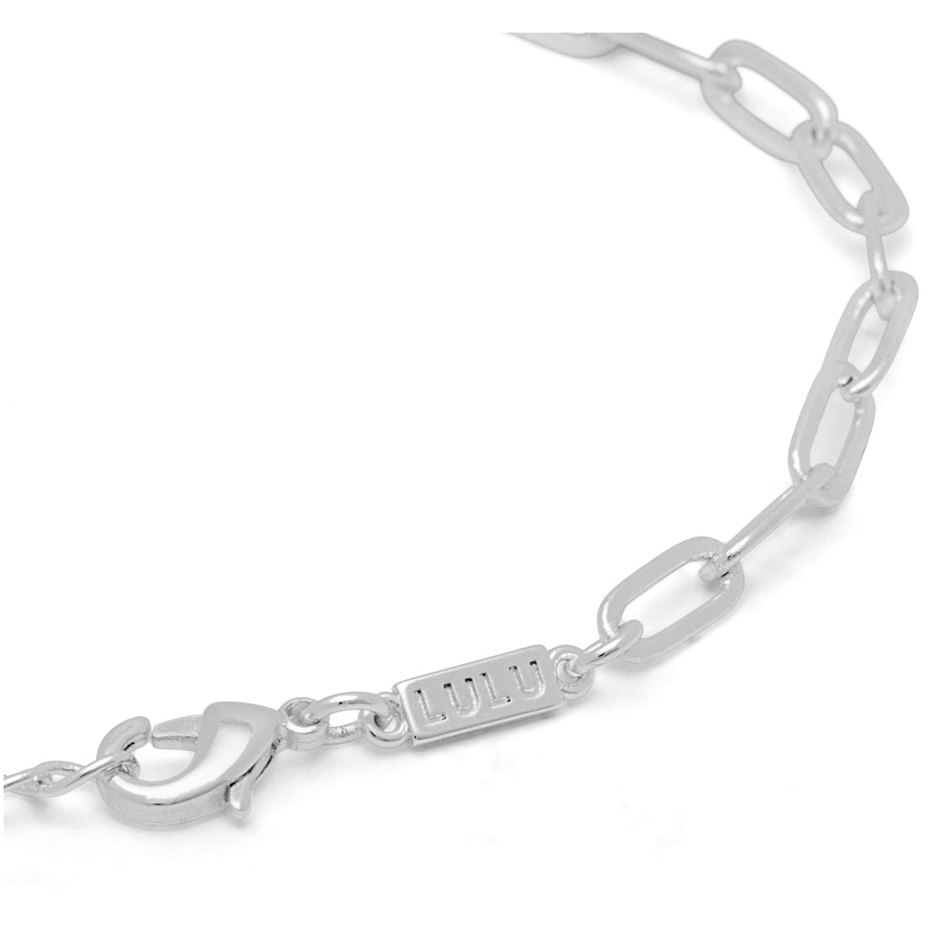 LULU Copenhagen Paperclip Armbånd forsølvet Bracelets Silver Plated