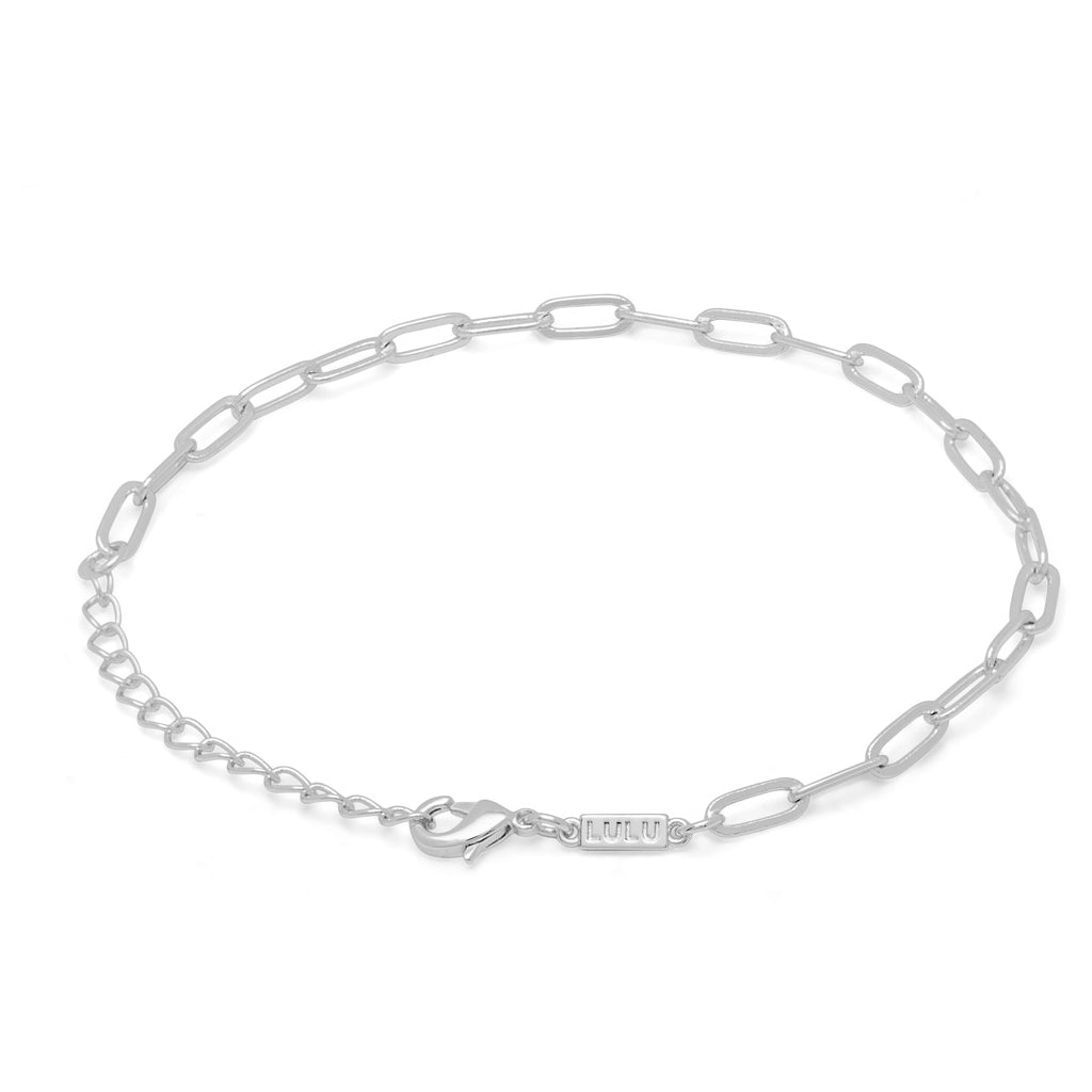 LULU Copenhagen Paperclip Armbånd forsølvet Bracelets Silver Plated