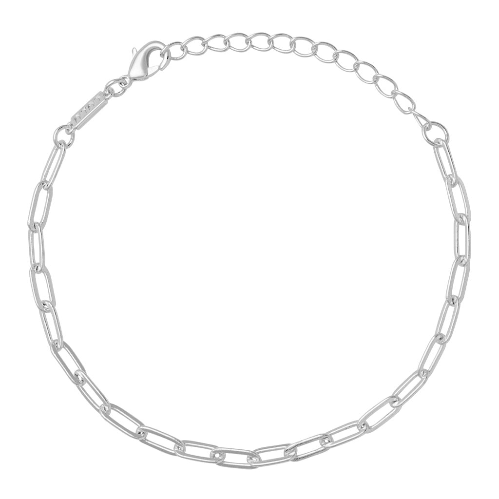 LULU Copenhagen Paperclip Armbånd forsølvet Bracelets Silver Plated