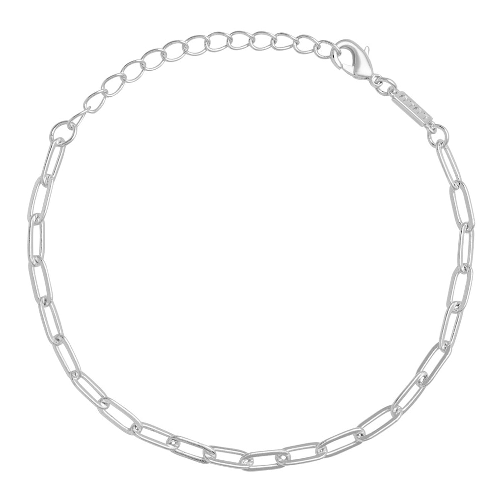 LULU Copenhagen Paperclip Armbånd forsølvet Bracelets Silver Plated