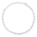 Paperclip Armbånd forsølvet - Silver Plated