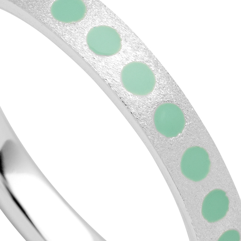 LULU Copenhagen Pattern Ring sølv Rings Mint