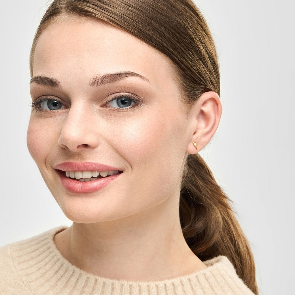 LULU Copenhagen Pop ørering 1 stk. Ear stud, 1 pcs Forgyldt