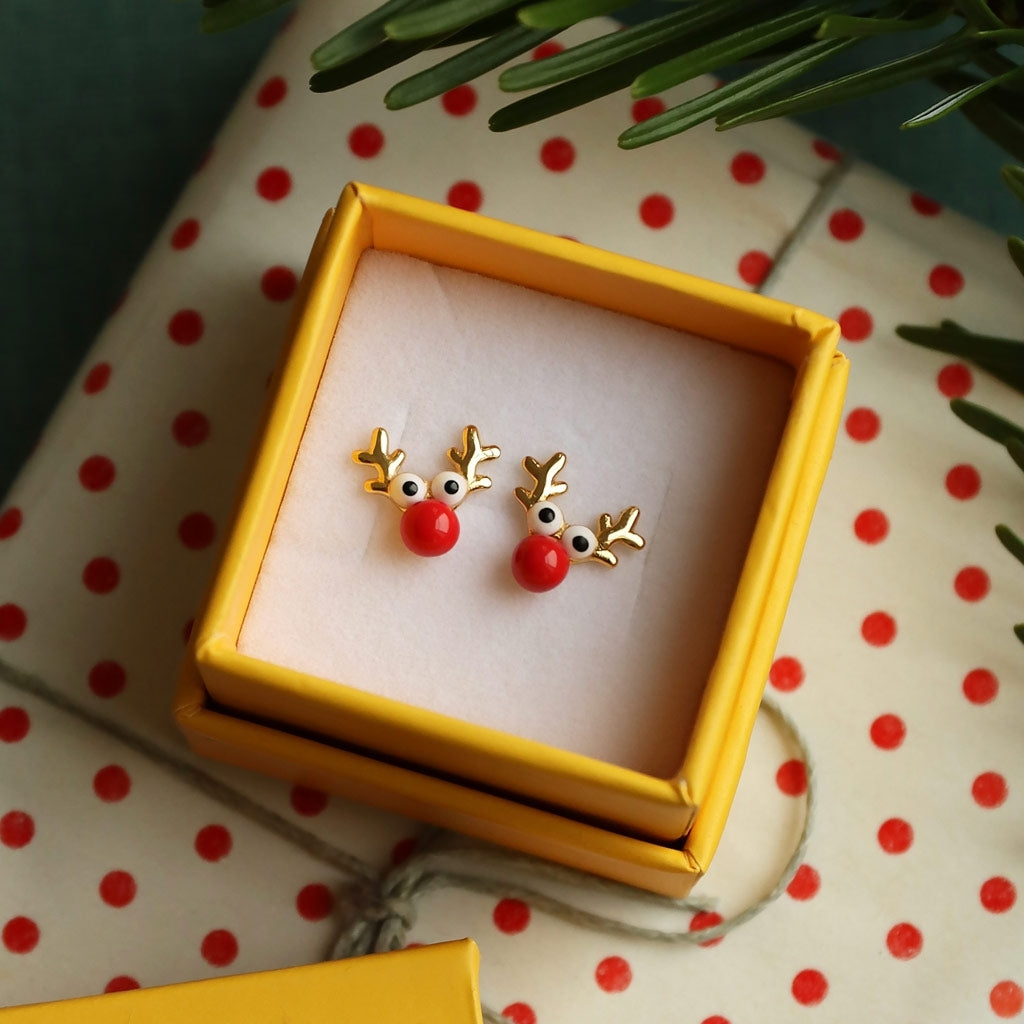 LULU Copenhagen Rudolph ørering 1 stk Ear stud, 1 pcs Silver Plated