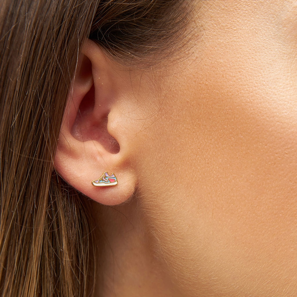 LULU Copenhagen Sneaker One ørering 1 stk Ear stud, 1 pcs Forgyldt