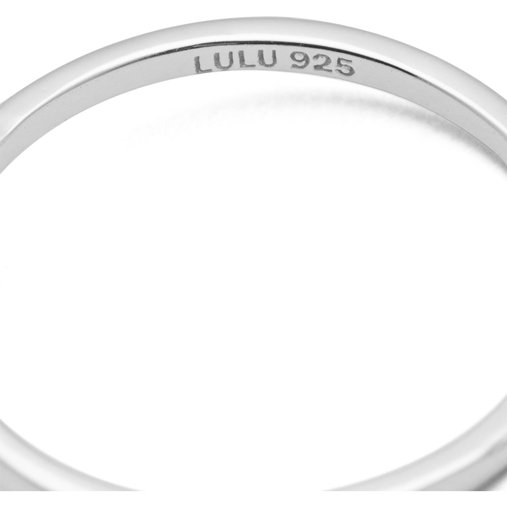 LULU Copenhagen Spinning Wheel Ring Rings Sølv