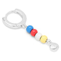 Summer Shell ørering 1 stk - Silver Plated