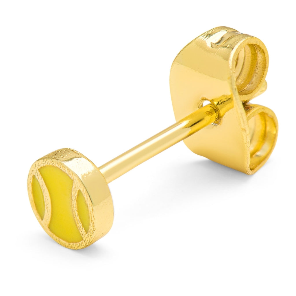 LULU Copenhagen Tennis ørering 1 stk Ear stud, 1 pcs Forgyldt
