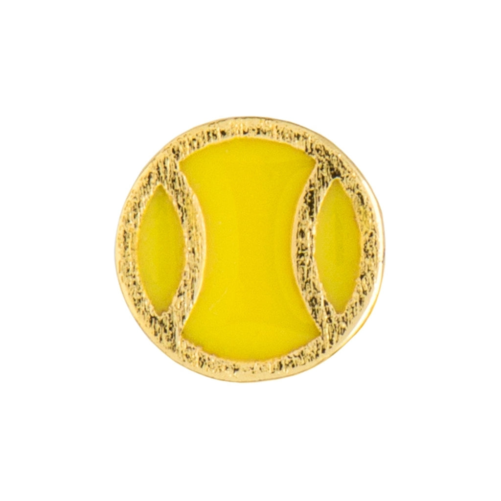 LULU Copenhagen Tennis ørering 1 stk Ear stud, 1 pcs Forgyldt