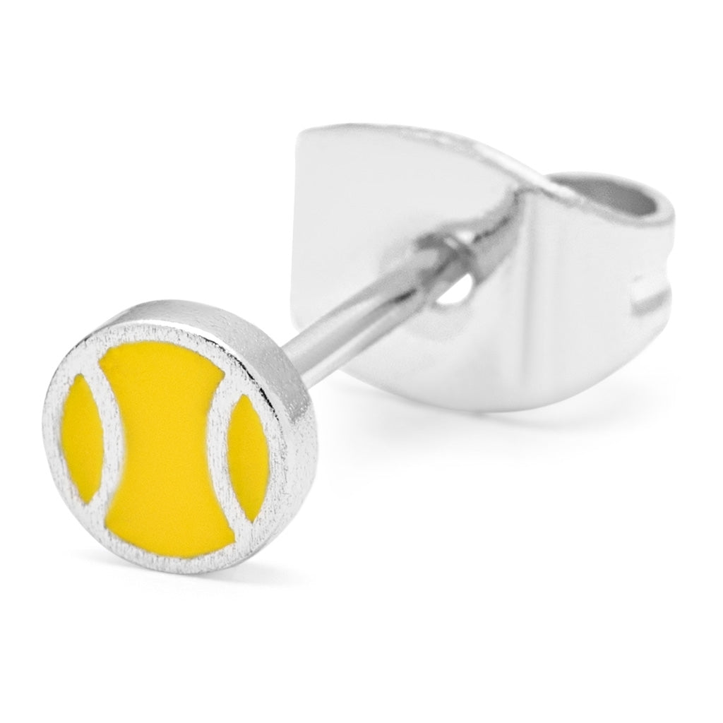 LULU Copenhagen Tennis ørering 1 stk Ear stud, 1 pcs Silver Plated